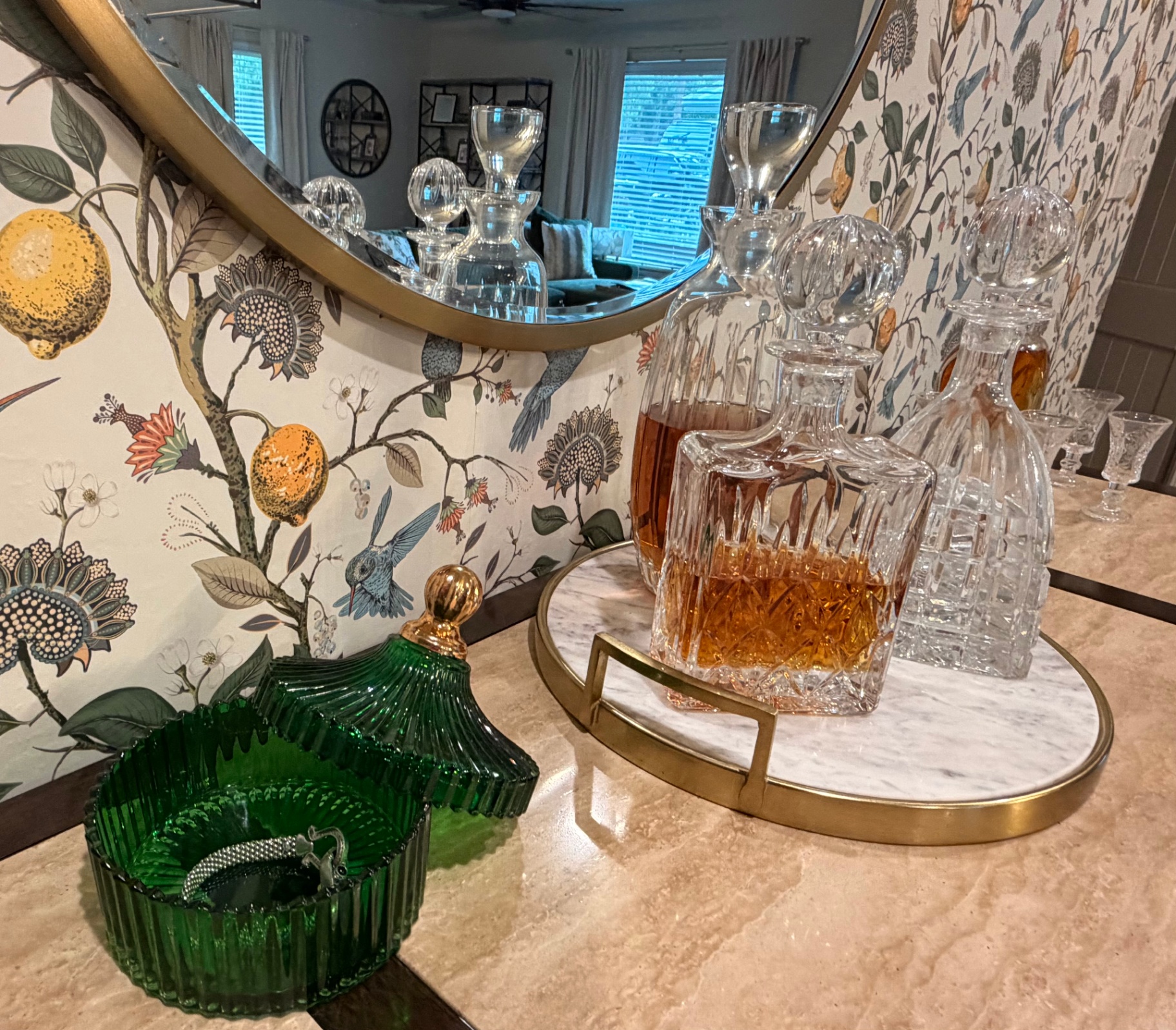 A Seventh Sense Home vessel in the the bar