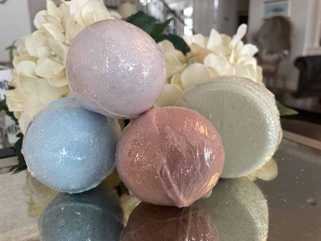Bath Bombs — Hand-pressed fizz