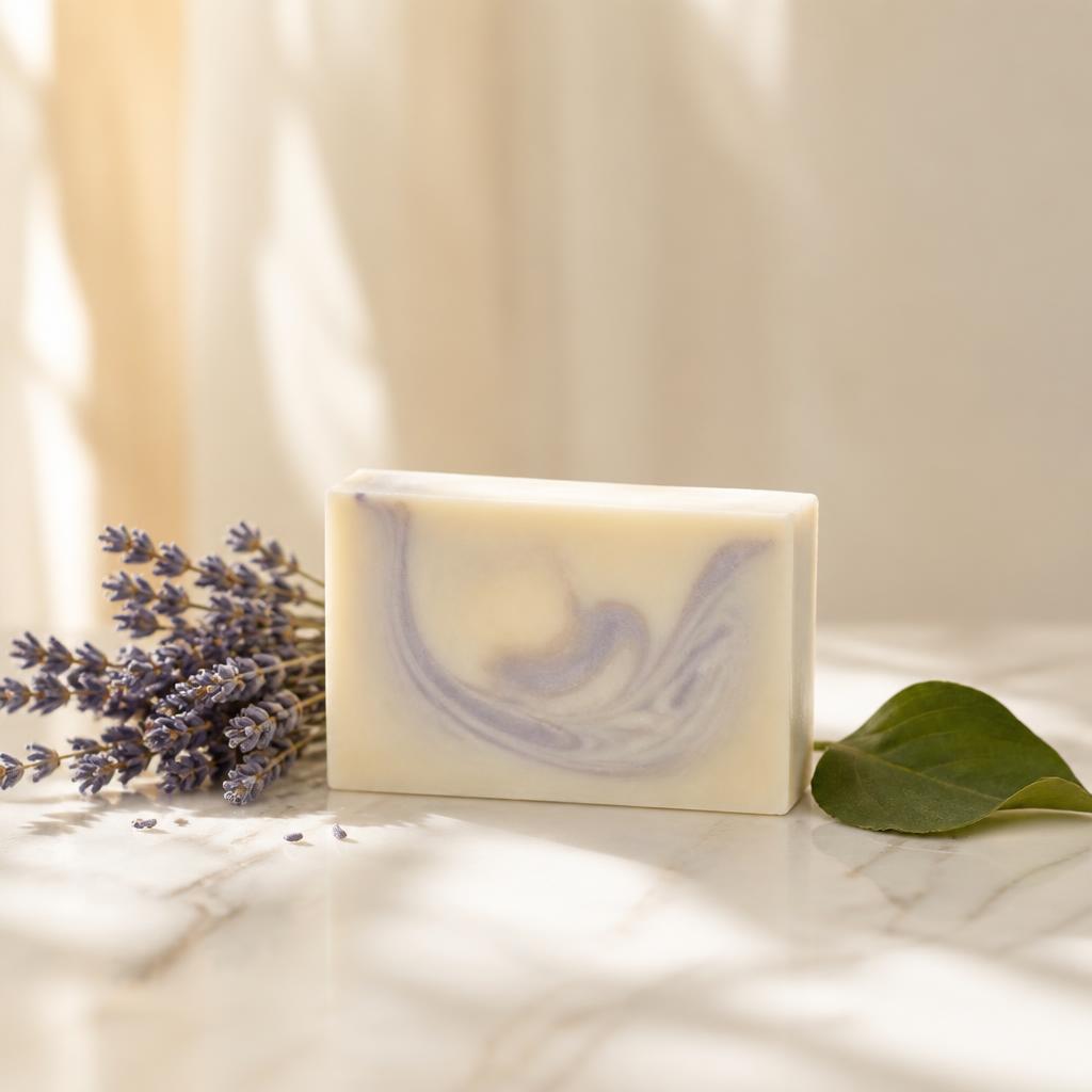 Artisan Soap No. 04 — Lemon Lavender Vanilla & Crisp Floral
