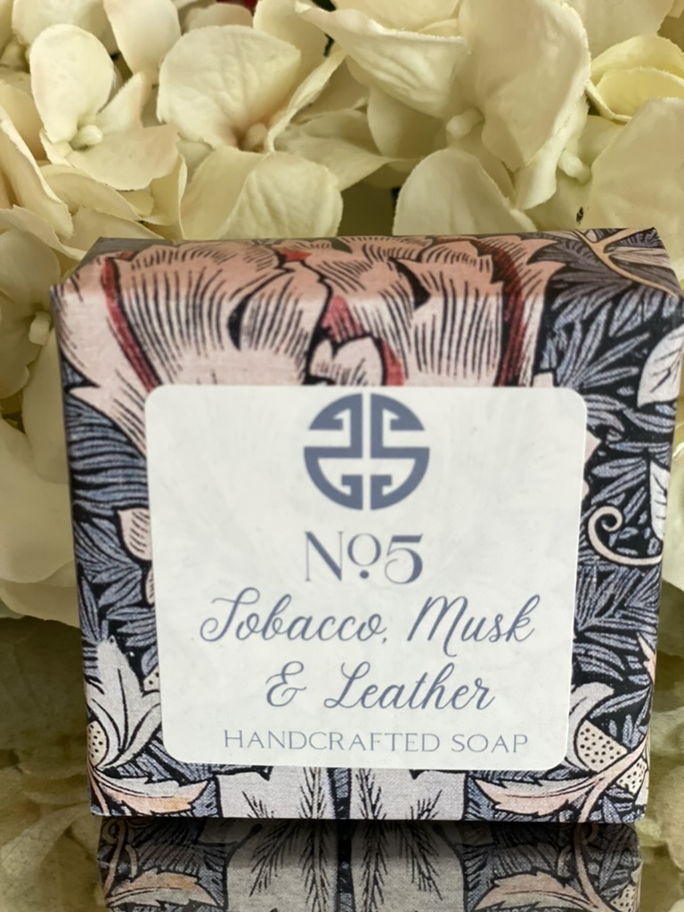 Artisan Soap No. 05 — Tobacco, Musk & Leather