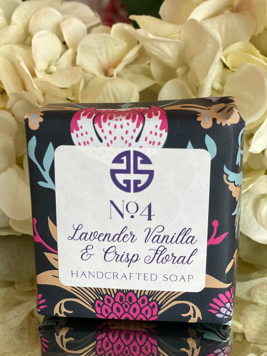 Bar Soap No. 4 Lemon Lavender Vanilla & Crisp Floral